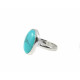 Ring Turquoise press, silver