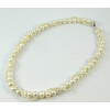 Exclusive necklace &quot;Sea Goddess&quot; Pearls, rice, silver