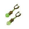 Exclusive earrings &quot;Rhapsody&quot; Onyx, Jasper