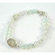 Exclusive bracelet "New Year's toy" Adular, synthetic moonstone, silver