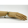 Exclusive bracelet &quot;New Year&#039;s Toy&quot; Selenite, White Agate, Coral, Chrysoprase