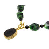 Necklace &quot;Ice Mountain&quot; Zoisite, Tourmaline