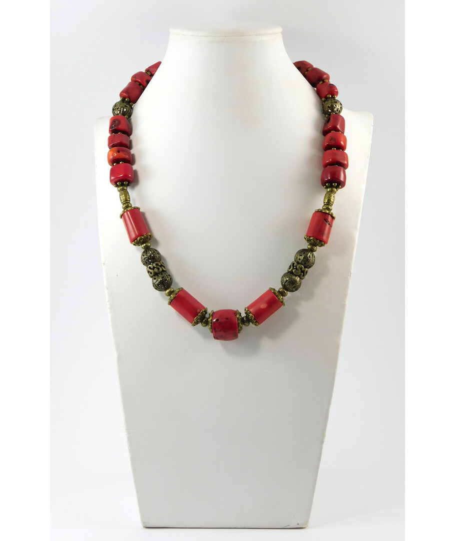 Necklace "Laurentina" Coral