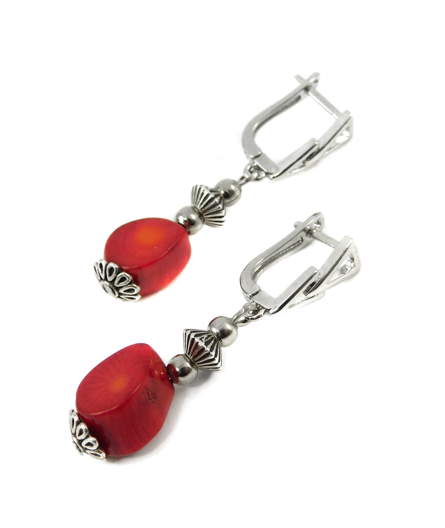 Earrings "Marisol" Coral