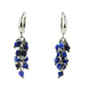 &quot;Grape&quot; lapis lazuli earrings