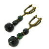 &quot;Essence&quot; earrings, Zoisite