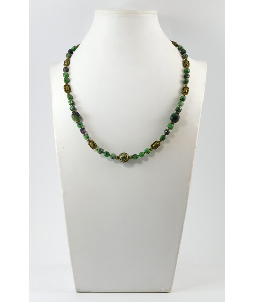 "Essence" necklace, Zoisite