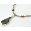 Necklace &quot;Hi-Tech&quot; Agate, Labrador