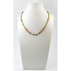 Necklace &quot;Hi-tech&quot;, Zircon, Carnelian