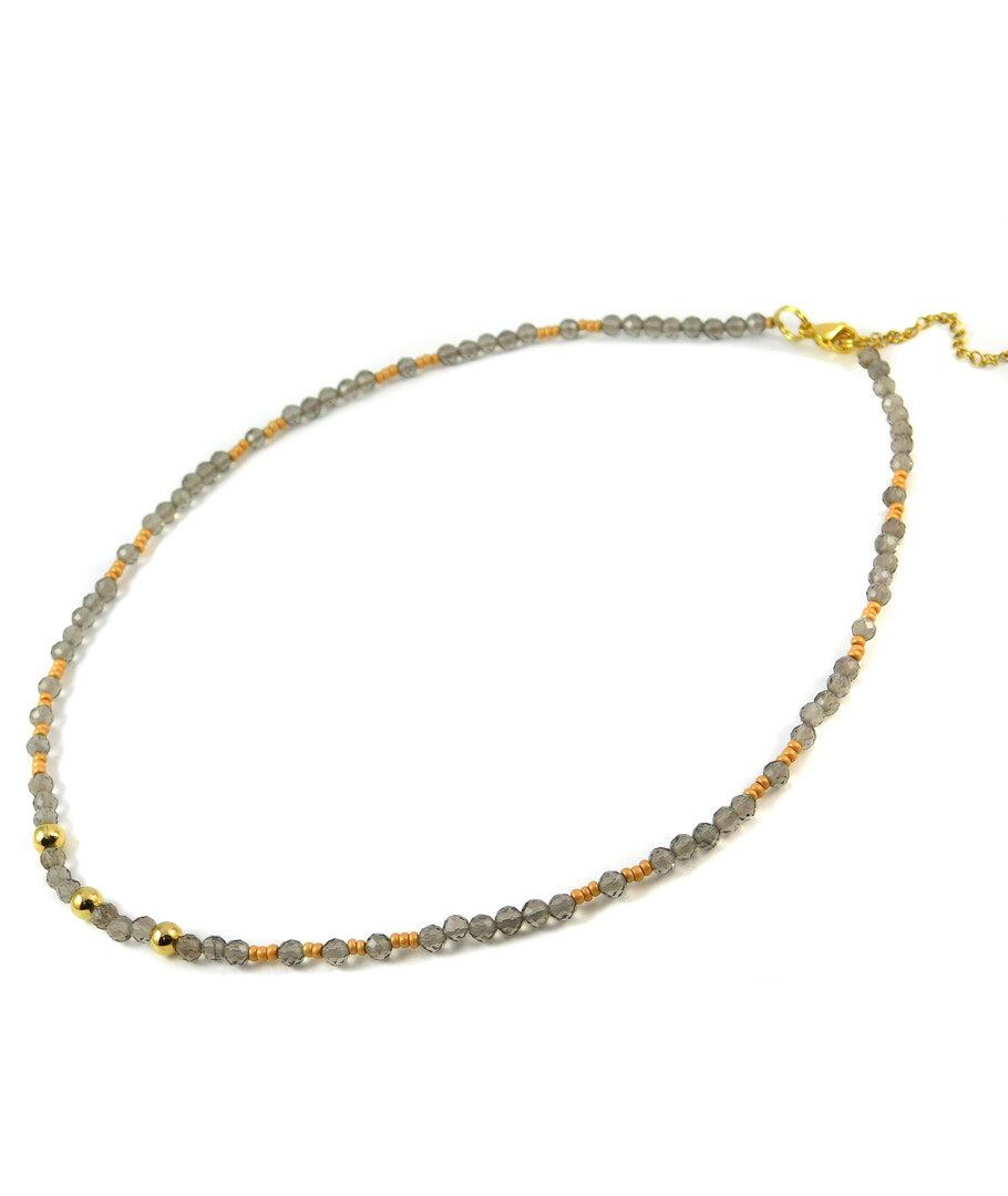 Necklace "Singonia", Topaz