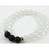 Bracelet &quot;Lovers&quot; Moonstone, Lava