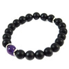 Bracelet &quot;Lovers&quot; Amethyst, Shungite press