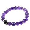 Bracelet &quot;Lovers&quot; Amethyst, Shungite press