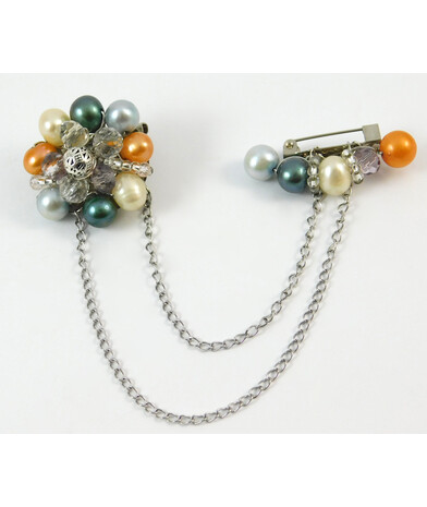 Brooch "Exquisite" Pearls