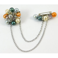 Brooch "Exquisite" Pearls