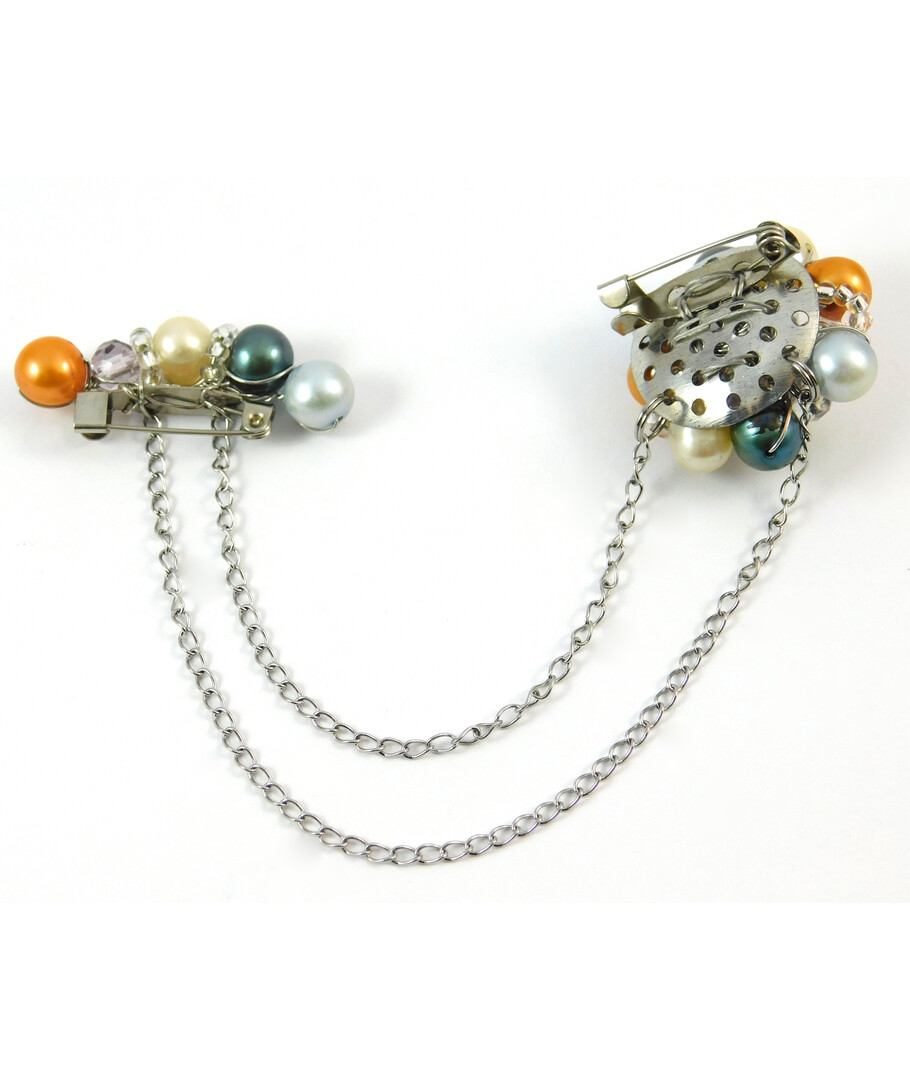 Brooch "Exquisite" Pearls