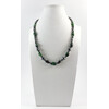 Necklace &quot;Wormwood&quot; Hematite, Zoisite gallows