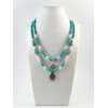 Necklace &quot;Turquoise majesty&quot; Turquoise, Majorca