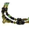 Necklace &quot;Madina&quot; Jade, Shungite