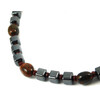 Necklace &quot;Maroon&quot; Hematite, jasper galtovka