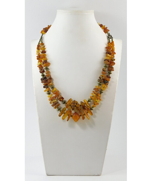 Necklace "Breskul" Amber