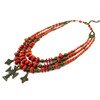 Necklace &quot;Clement&quot; Sponge coral