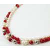 Necklace &quot;Unearthly&quot; Pearls, Coral