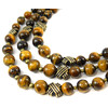 Necklace &quot;Tom&quot; Tiger&#039;s eye