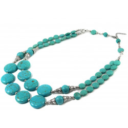 Necklace "Blair" Turquoise