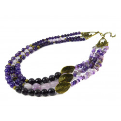 Necklace "Mysterious Stranger" Amethyst