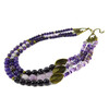 Necklace &quot;Mysterious Stranger&quot; Amethyst