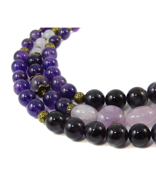 Necklace "Mysterious Stranger" Amethyst