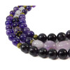 Necklace &quot;Mysterious Stranger&quot; Amethyst