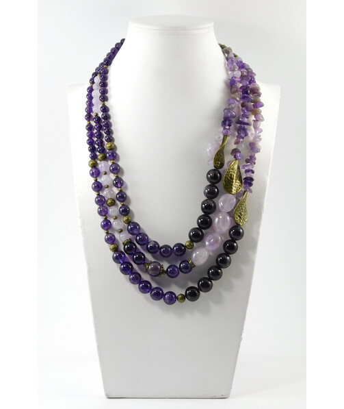 Necklace "Mysterious Stranger" Amethyst