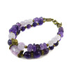 Bracelet &quot;Mysterious Stranger&quot; Amethyst