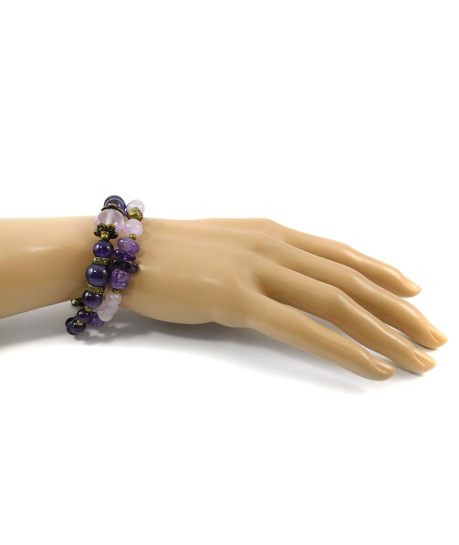 Bracelet "Mysterious Stranger" Amethyst