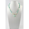 Necklace &quot;Special&quot; Amazonite, Morganite