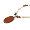 &quot;Sands of the Sahara&quot; necklace Mother-of-pearl, Aventurine