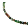 Exclusive necklace made of jasper, silver