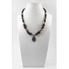 Necklace &quot;Tulip&quot; Garnet