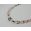 Necklace &quot;Gladiolus&quot; Rose quartz