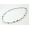 Necklace &quot;Blue Virgin&quot; Aquamarine, Adular facet