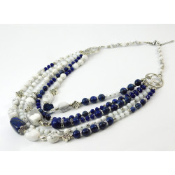 Necklace "Heaven's Kiss" Kahalong, lapis lazuli