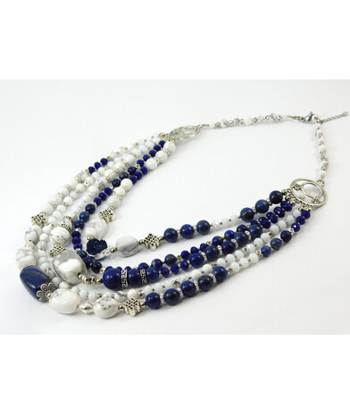 Necklace "Heaven's Kiss" Kahalong, lapis lazuli