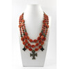 Necklace &quot;Budapest&quot; Sponge coral