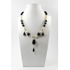 Necklace &quot;Circea&quot; Agate, Pearls