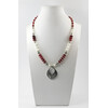 Necklace &quot;Nimue&quot; Mother of pearl, Coral