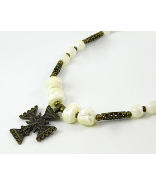 Necklace "Adana" Mother of pearl