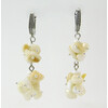 Earrings &quot;Ofenia&quot; Mother-of-pearl crumb, shells Scafarki