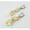 Earrings &quot;Ofenia&quot; Mother-of-pearl crumb, shells Scafarki